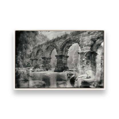[Color:Opaque White], Picture of art in a White frame