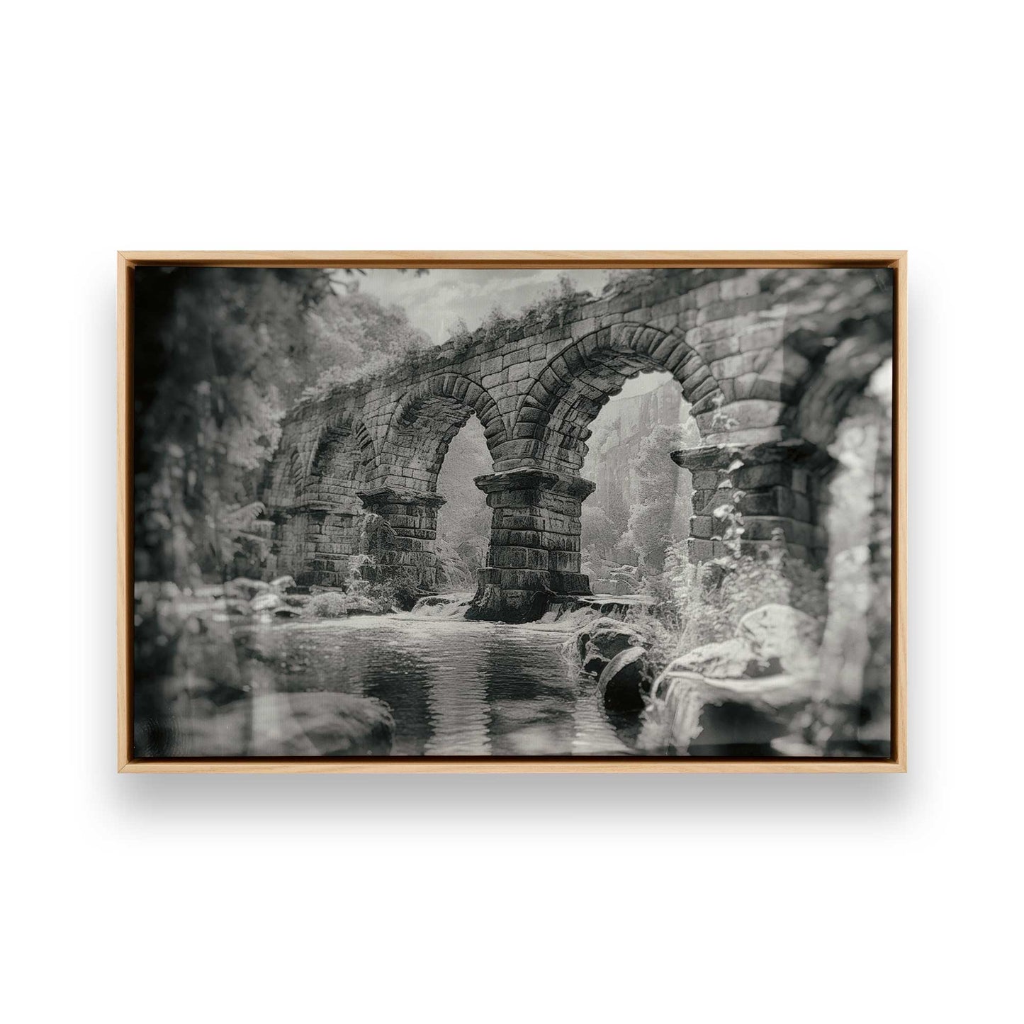 [Color:American Maple], Picture of art in a American Maple frame