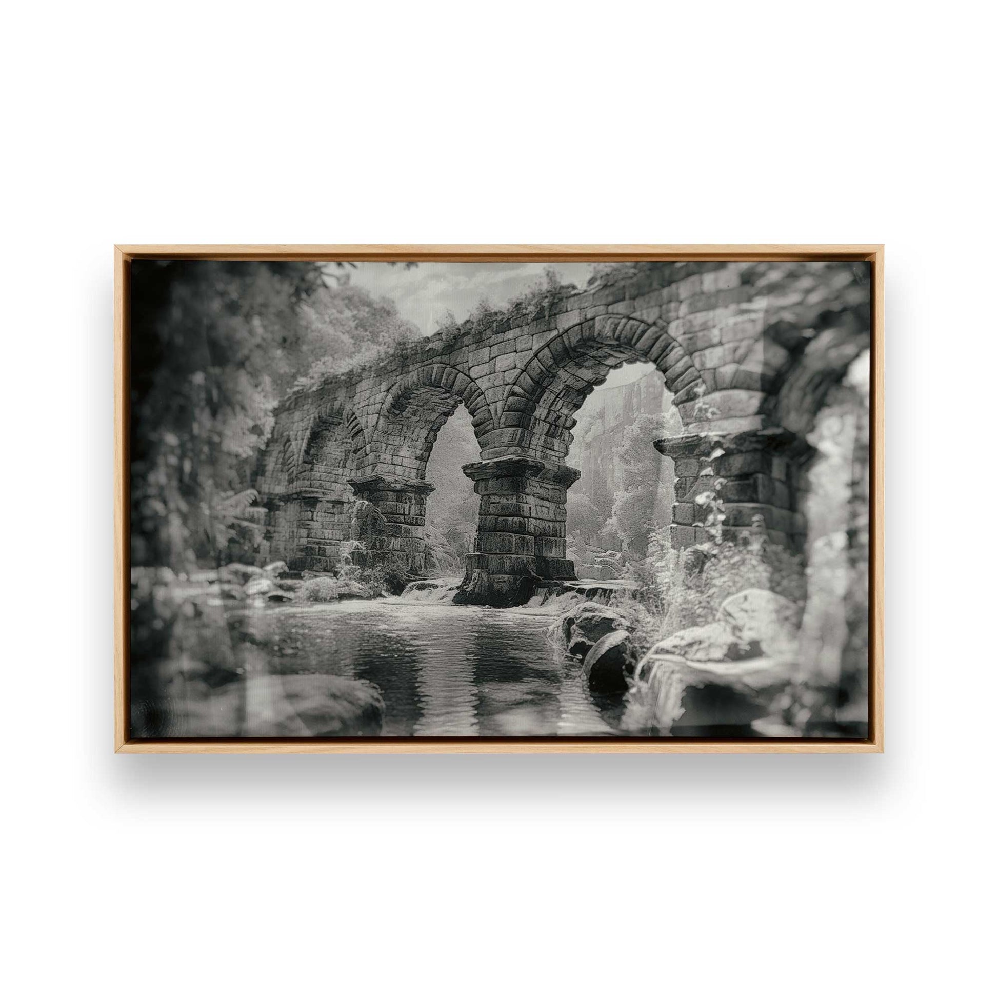 [Color:American Maple], Picture of art in a American Maple frame