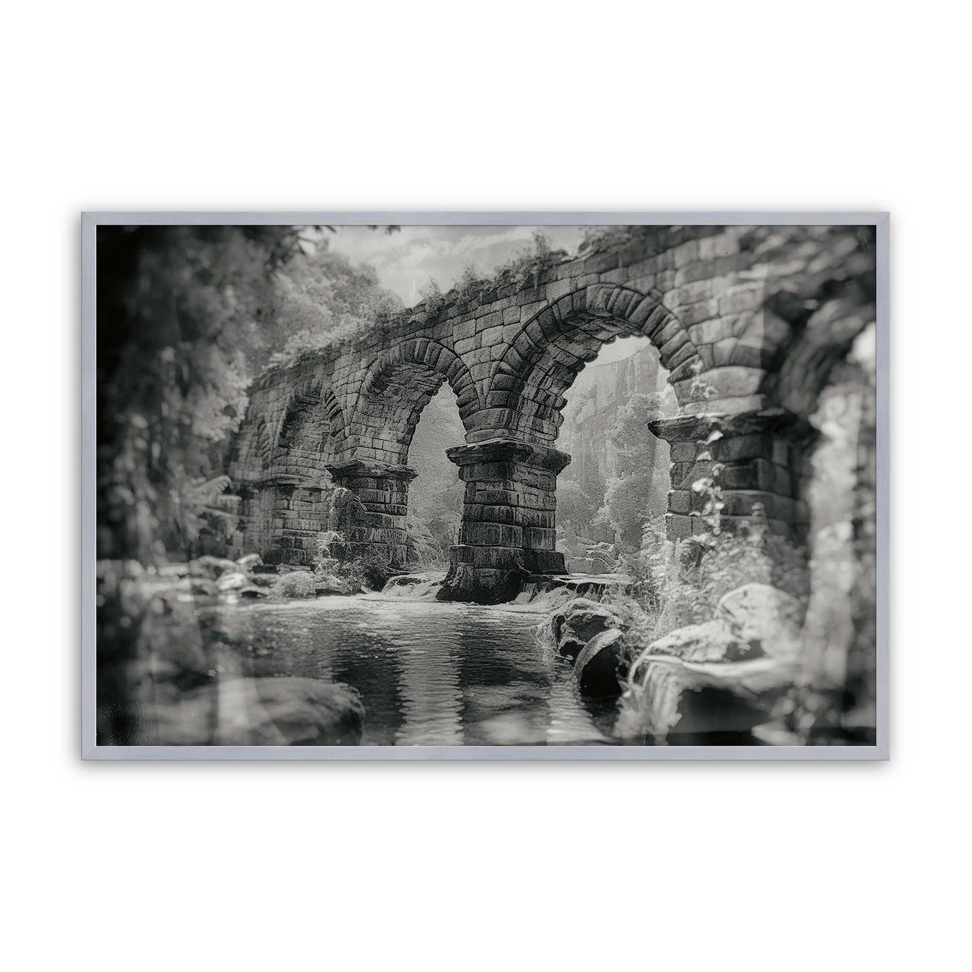 [Color:Polished Chrome], Picture of art in a Polished Chrome frame
