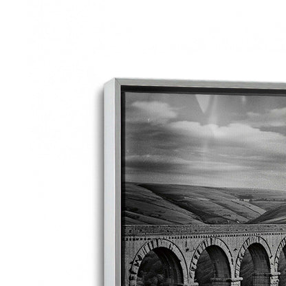 [Color:Polished Chrome], Picture of art in a Polished Chrome frame at an angle