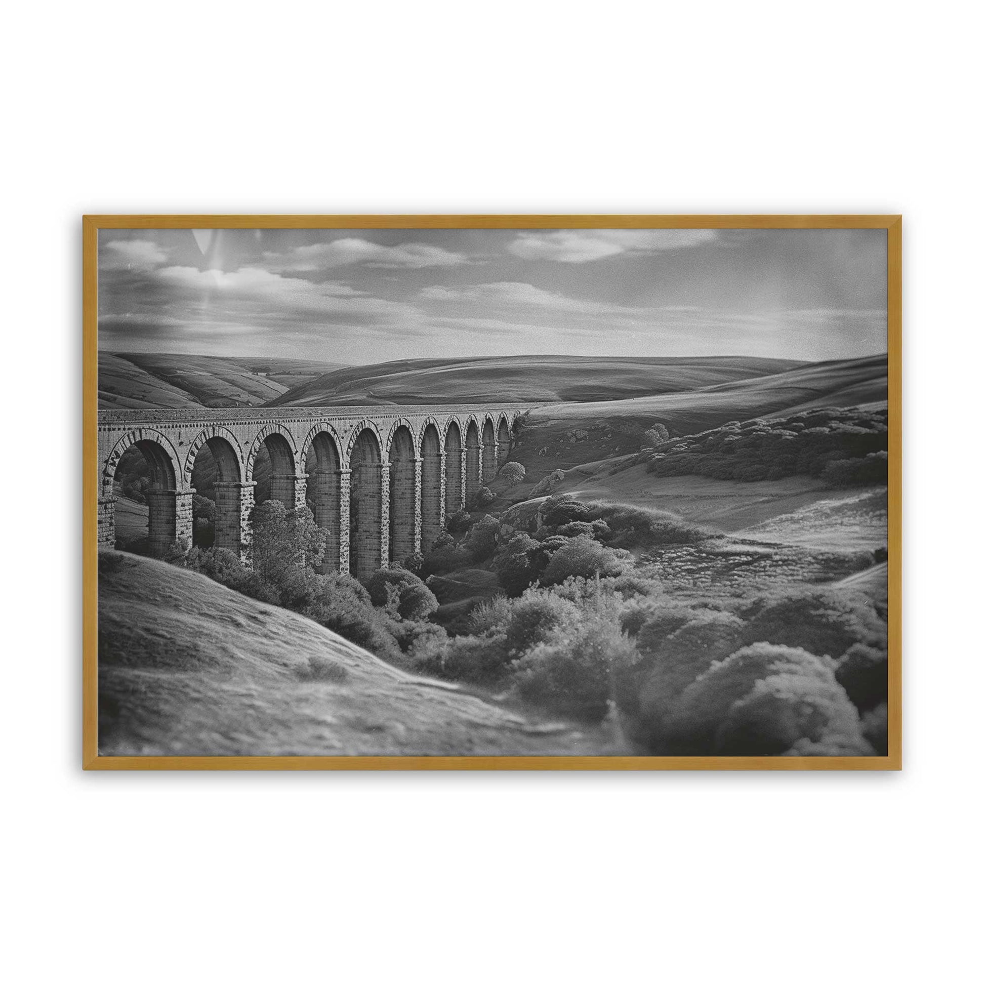 [Color:Polished Gold], Picture of art in a Polished Gold frame