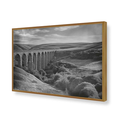 [Color:Polished Gold], Picture of art in a Polished Gold frame of the corner