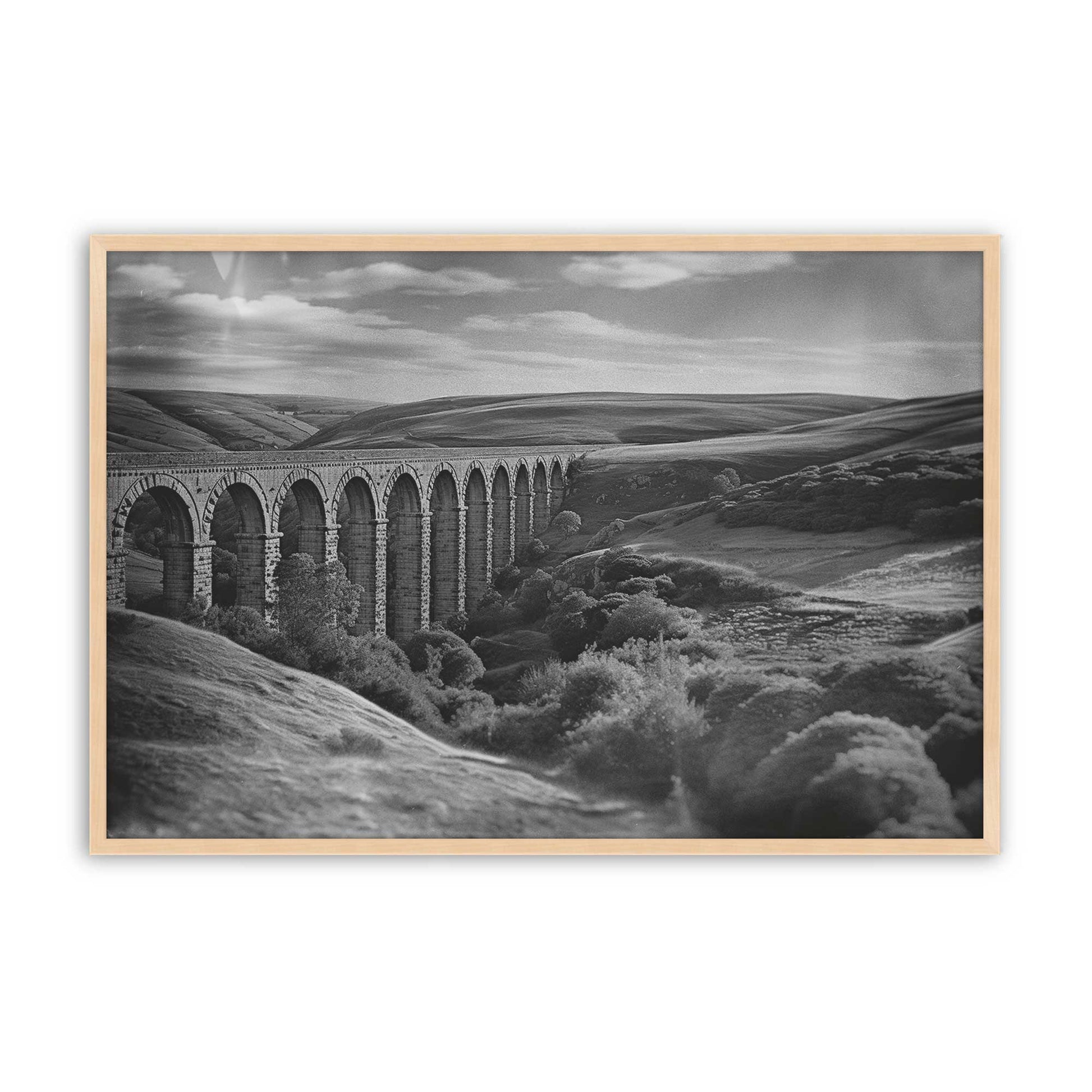 [Color:Raw Maple], Picture of art in a Raw Maple frame