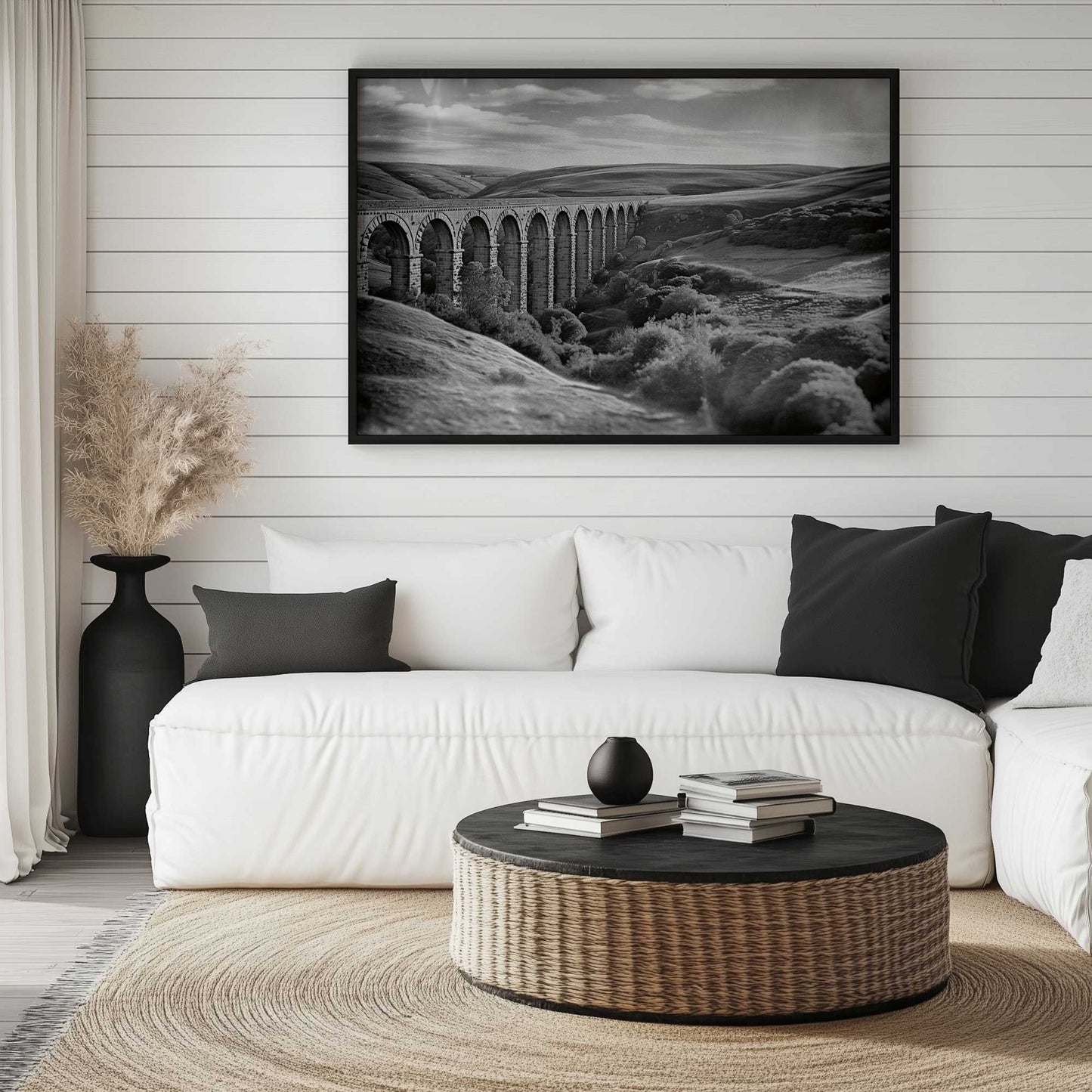 Picture of art in a room