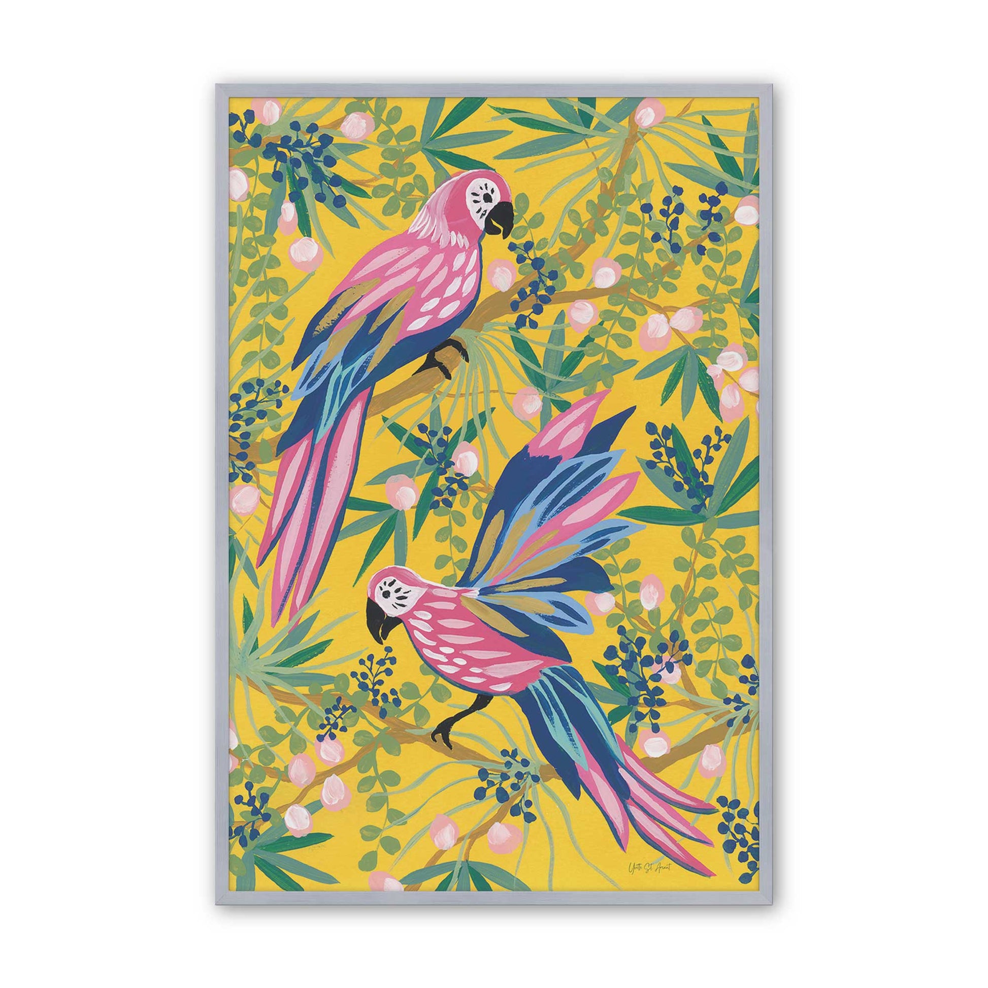 [Color:Polished Chrome], Picture of art in a Polished Chrome frame