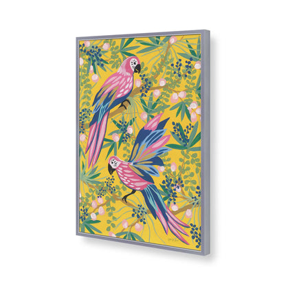 [Color:Polished Chrome], Picture of art in a Polished Chrome frame of the corner