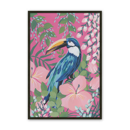 [Color:Satin Black], Picture of art in a Satin Black frame