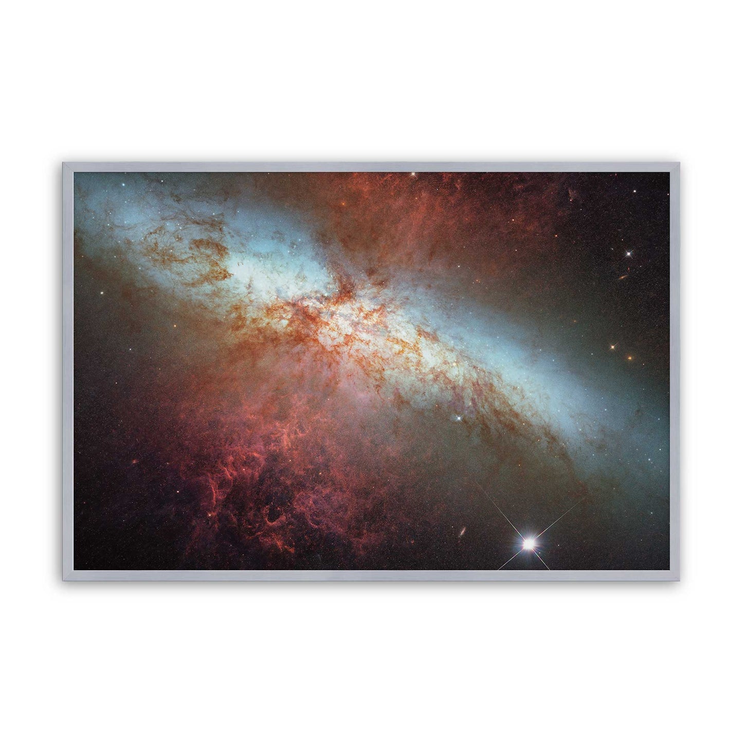 [Color:Polished Chrome], Picture of art in a Polished Chrome frame