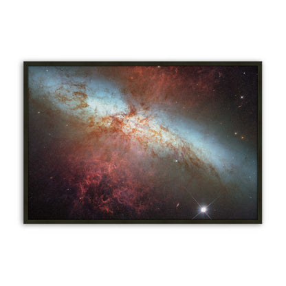 [Color:Satin Black], Picture of art in a Satin Black frame