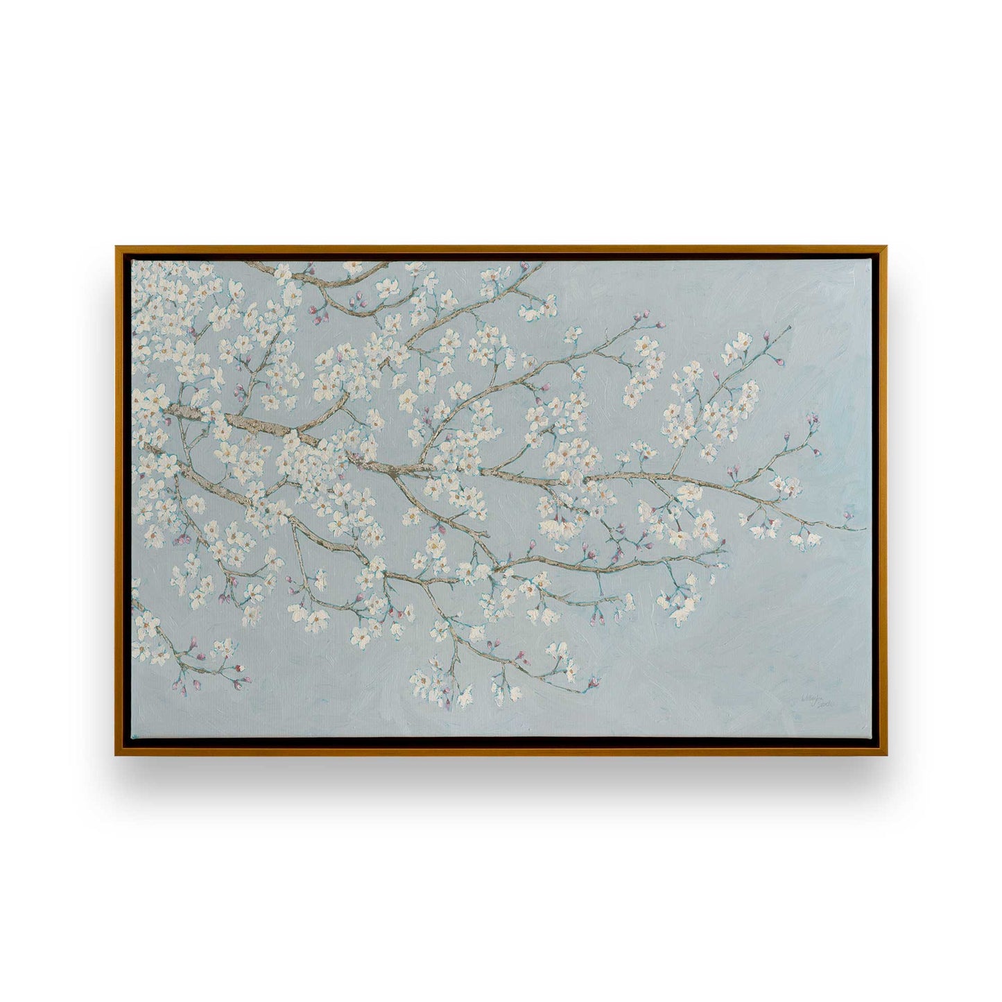 [Color:Polished Gold], Picture of art in a Polished Gold frame