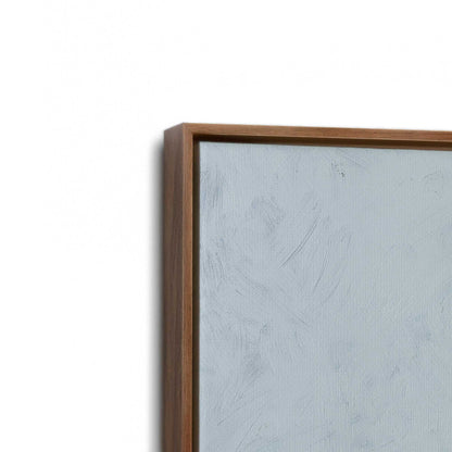 [Color:Walnut], Picture of art in a Walnut frame at an angle