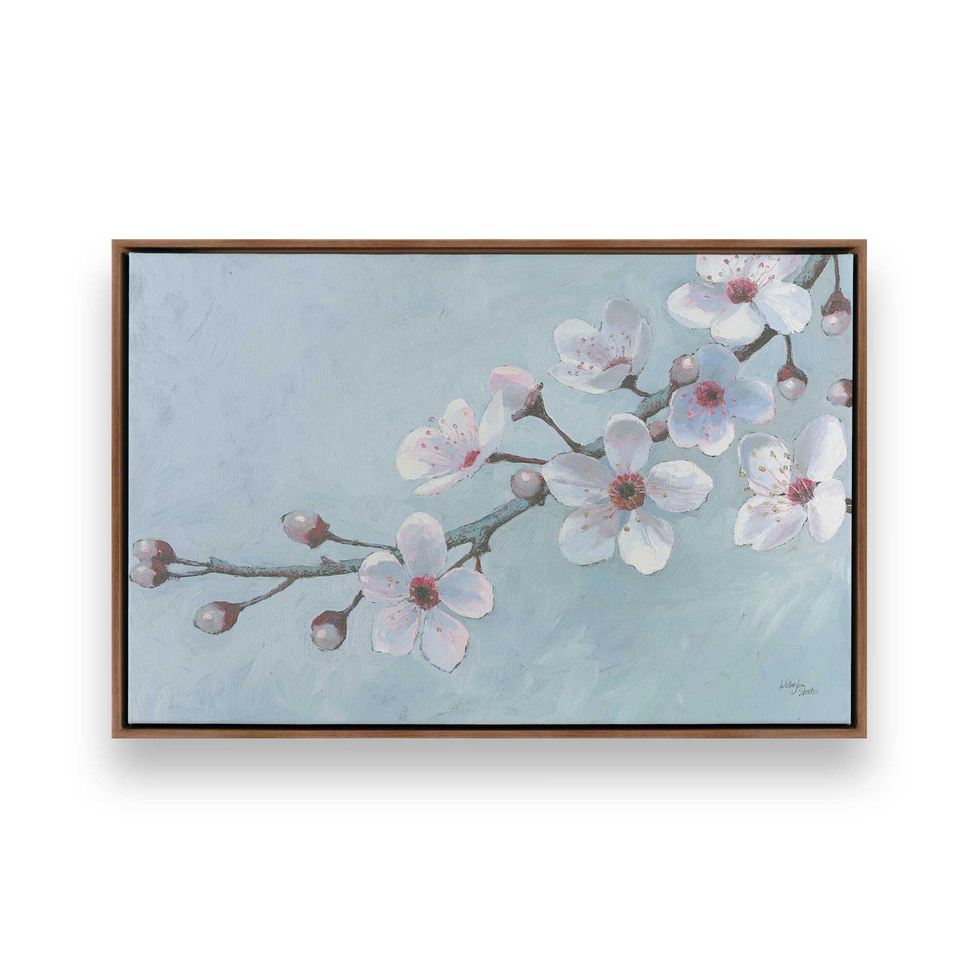 [Color:Walnut], Picture of art in a Walnut frame