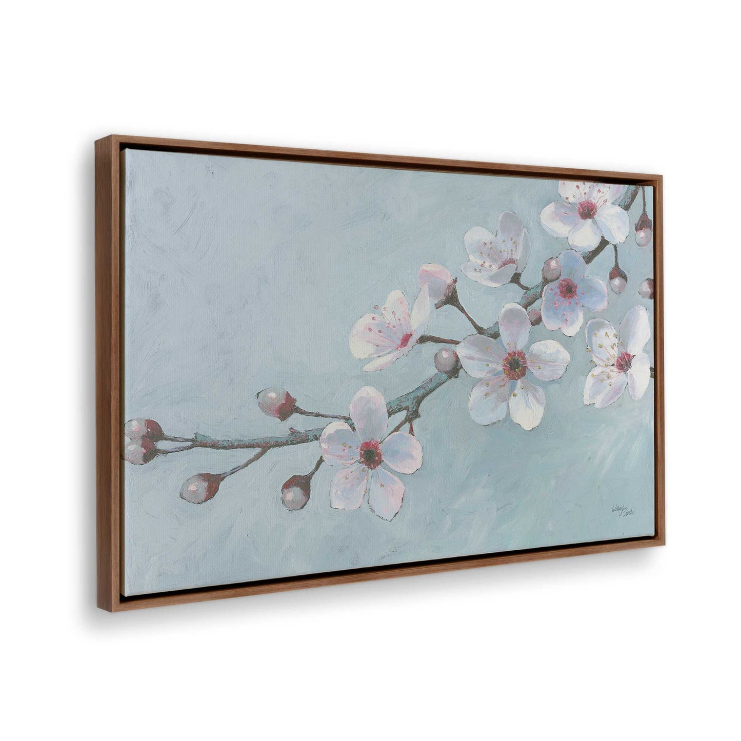 [Color:Walnut], Picture of the corner of the art