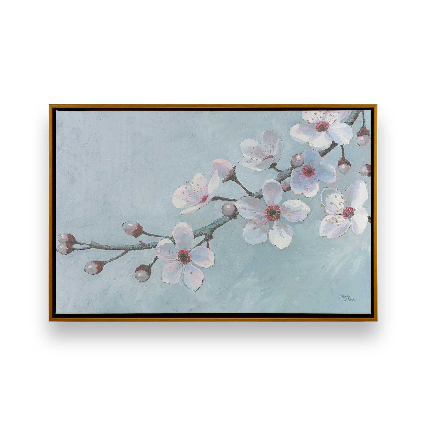 [Color:Polished Gold], Picture of art in a Polished Gold frame