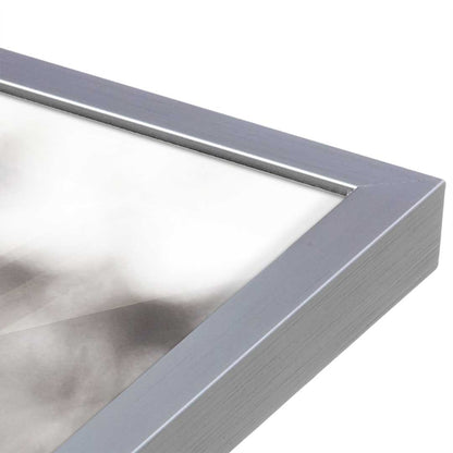 [Color:Polished Chrome], Picture of art in a Polished Chrome frame at an angle