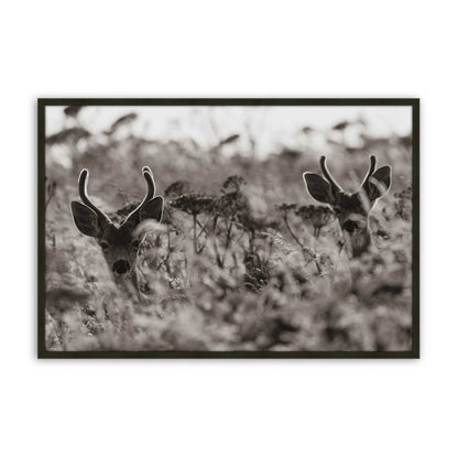 [Color:Satin Black], Picture of art in a Satin Black frame
