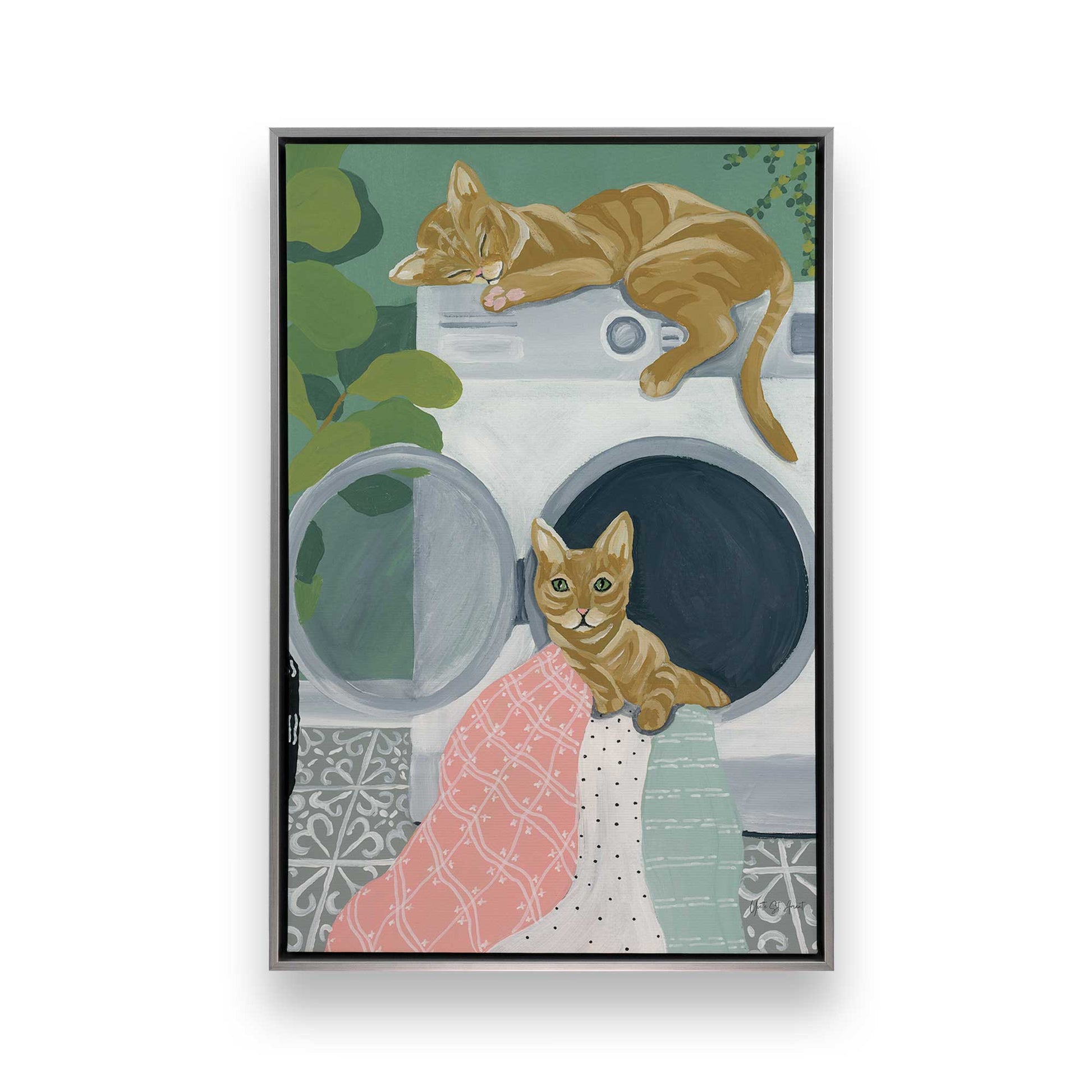 [Color:Polished Chrome], Picture of art in a Polished Chrome frame