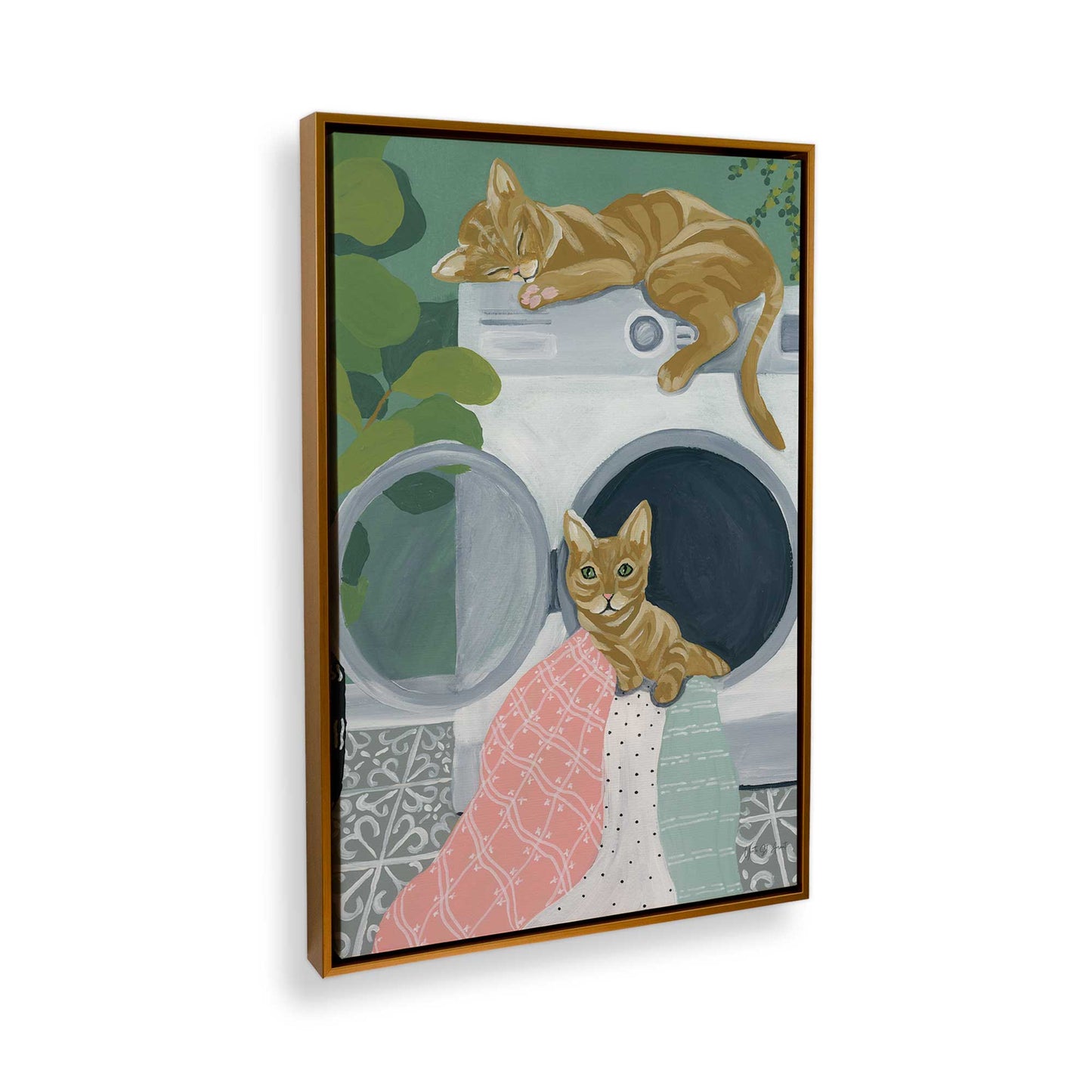 [Color:Polished Gold], Picture of the corner of the art