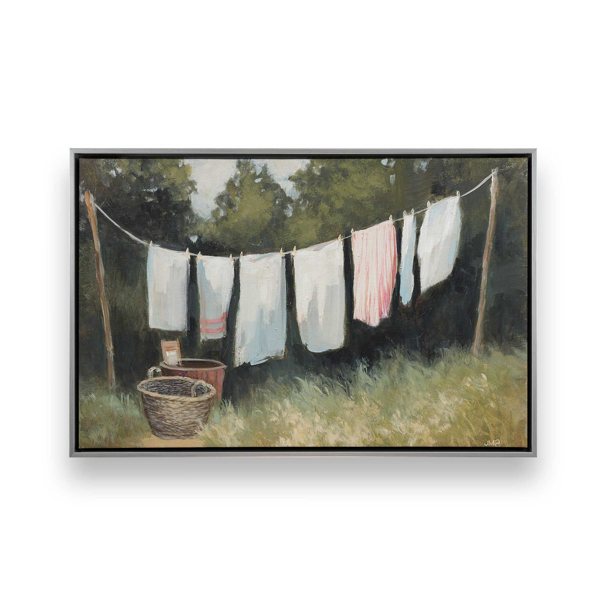 [Color:Polished Chrome], Picture of art in a Polished Chrome frame