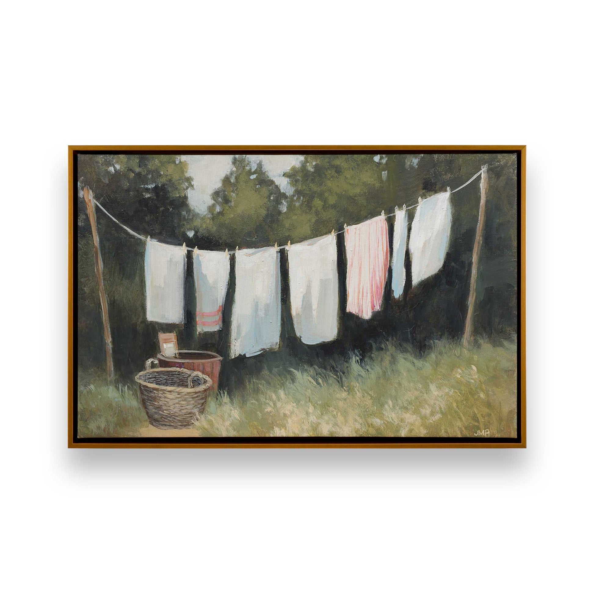 [Color:Polished Gold], Picture of art in a Polished Gold frame