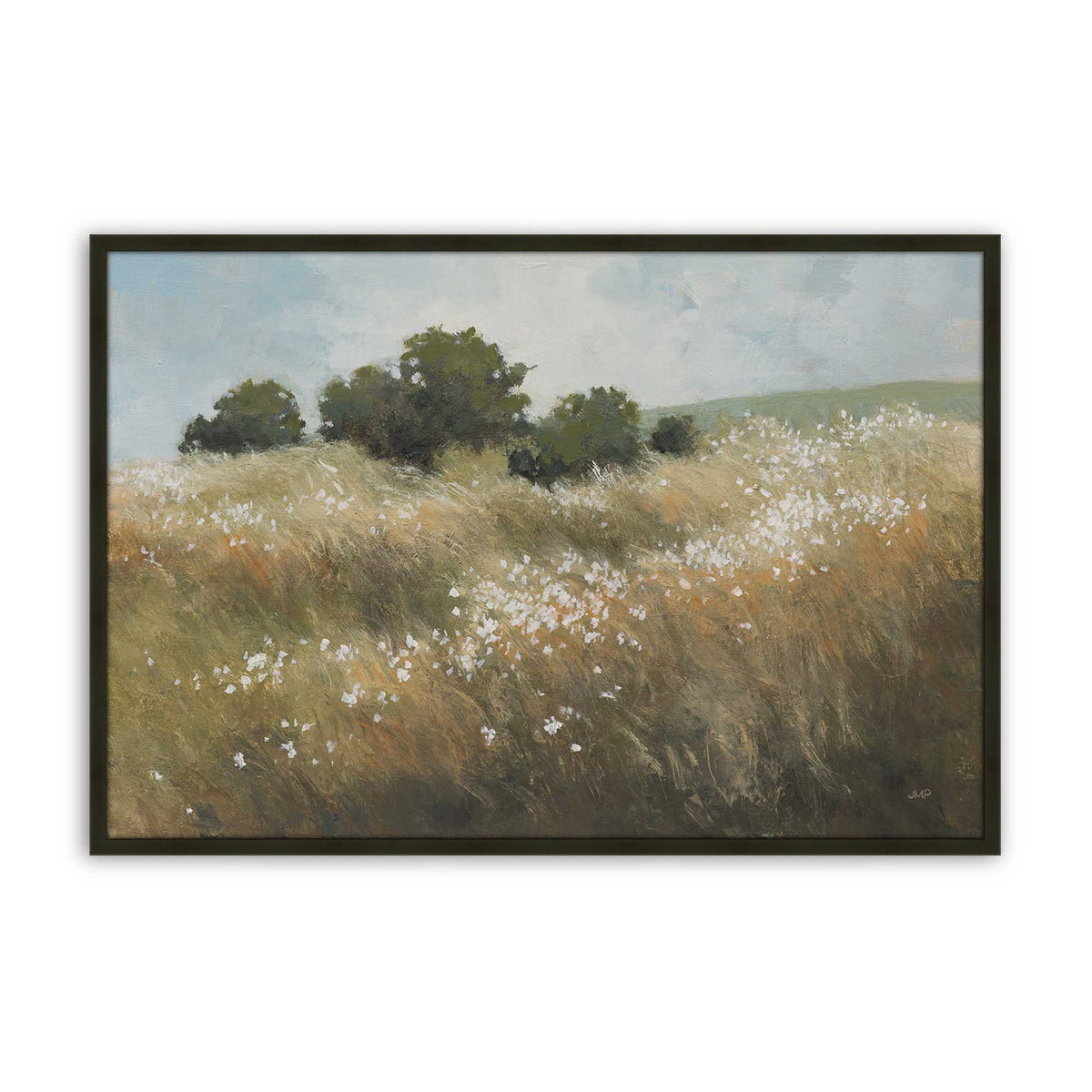 [Color:Satin Black], Picture of art in a Satin Black frame