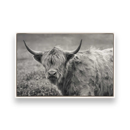 [Color:Opaque White], Picture of art in a White frame