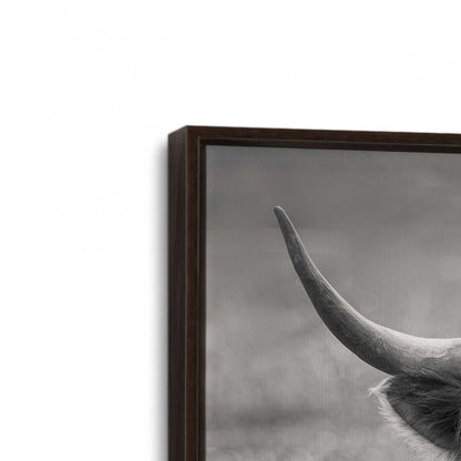 [Color:Espresso], Picture of art in a Espresso frame at an angle