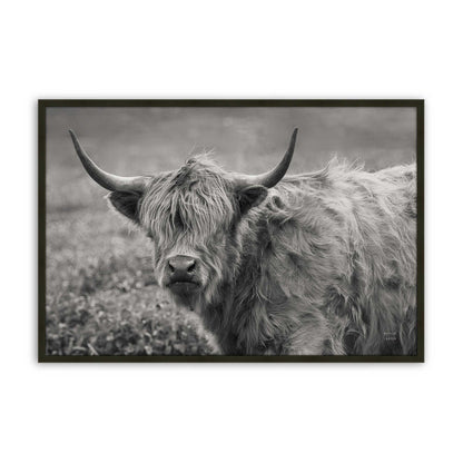 [Color:Satin Black], Picture of art in a Satin Black frame