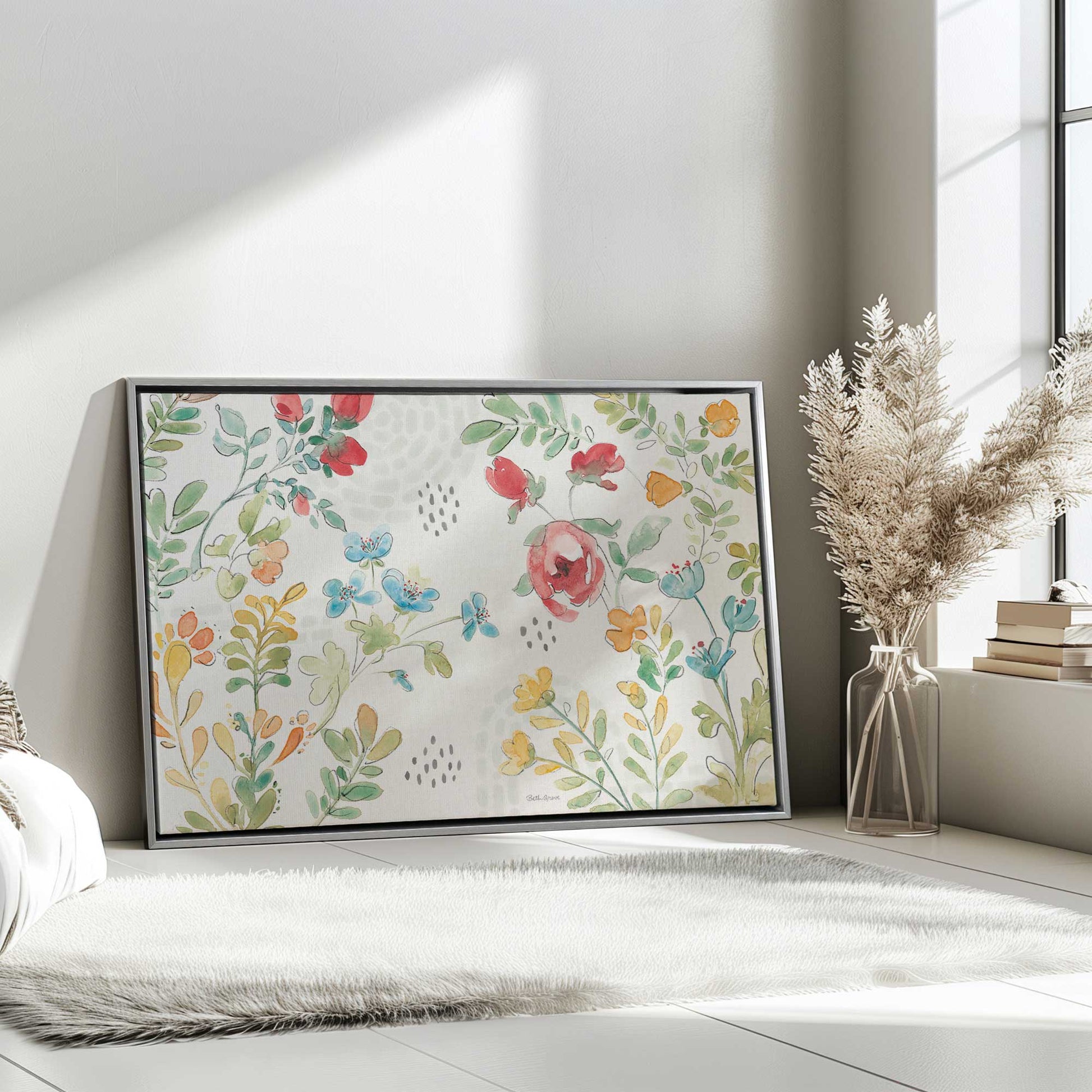 Picture of art in a room