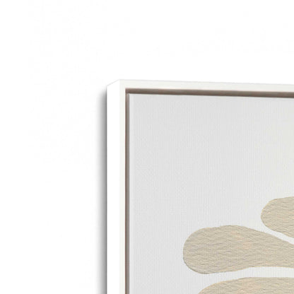 [Color:Opaque White], Picture of art in a White frame at an angle