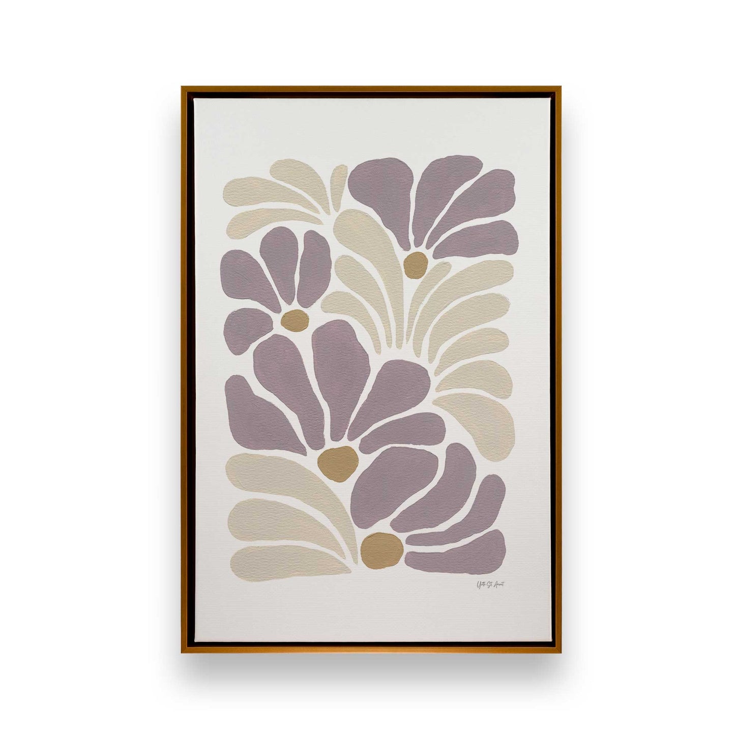 [Color:Polished Gold], Picture of art in a Polished Gold frame