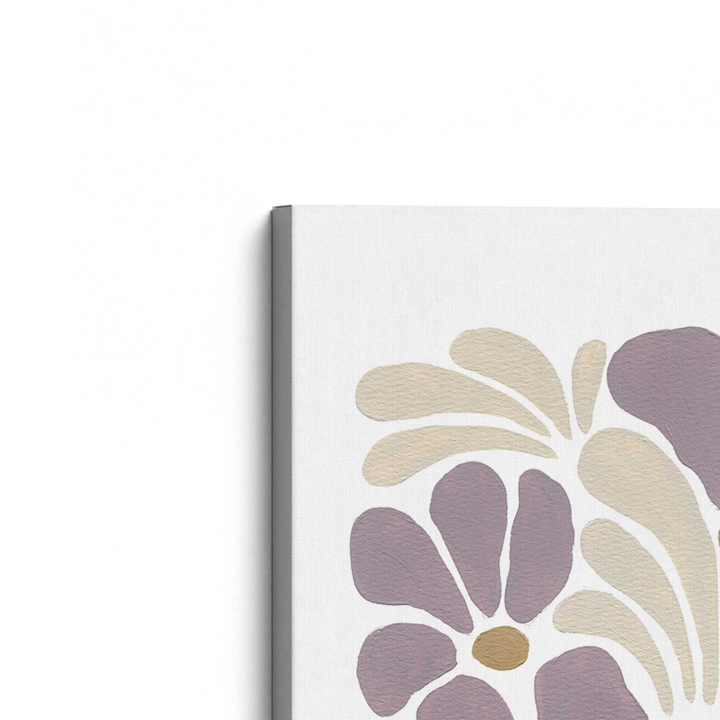 [Color:Stretched Canvas], Picture of the corner of the art