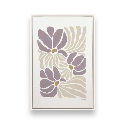 [Color:Opaque White], Picture of art in a White frame