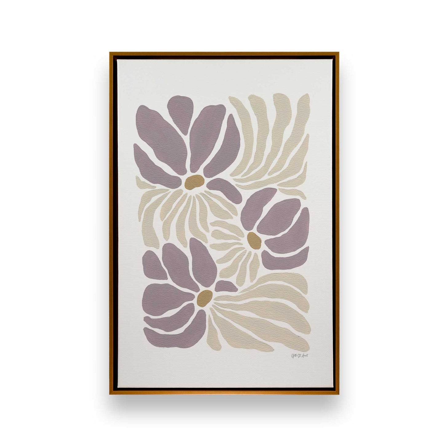 [Color:Polished Gold], Picture of art in a Polished Gold frame