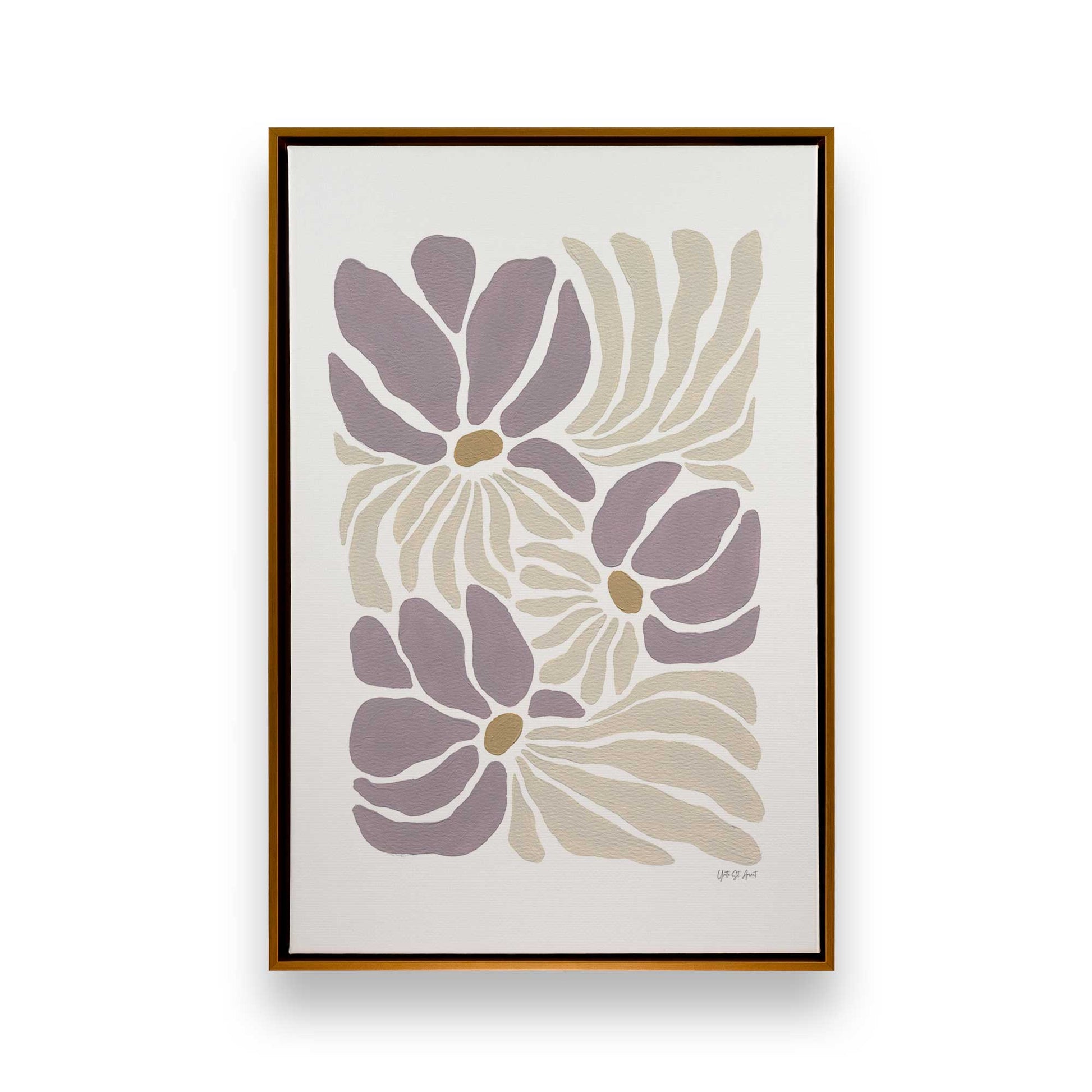 [Color:Polished Gold], Picture of art in a Polished Gold frame