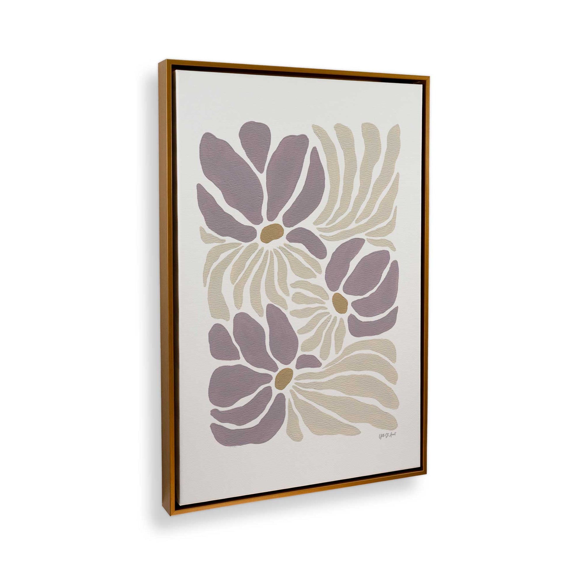 [Color:Polished Gold], Picture of the corner of the art