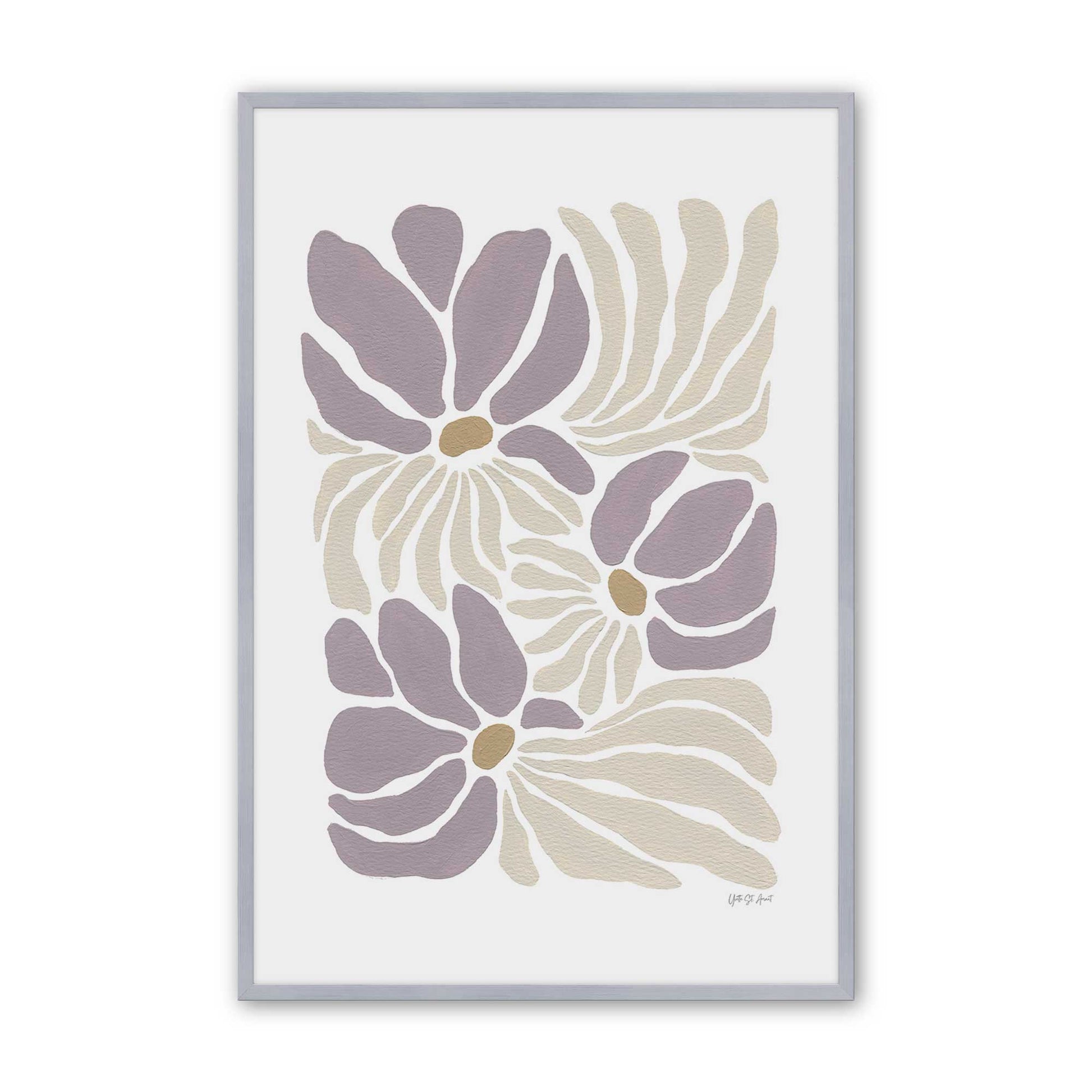 [Color:Polished Chrome], Picture of art in a Polished Chrome frame