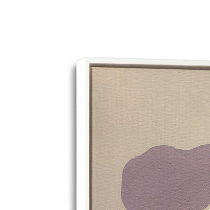 [Color:Opaque White], Picture of art in a White frame at an angle