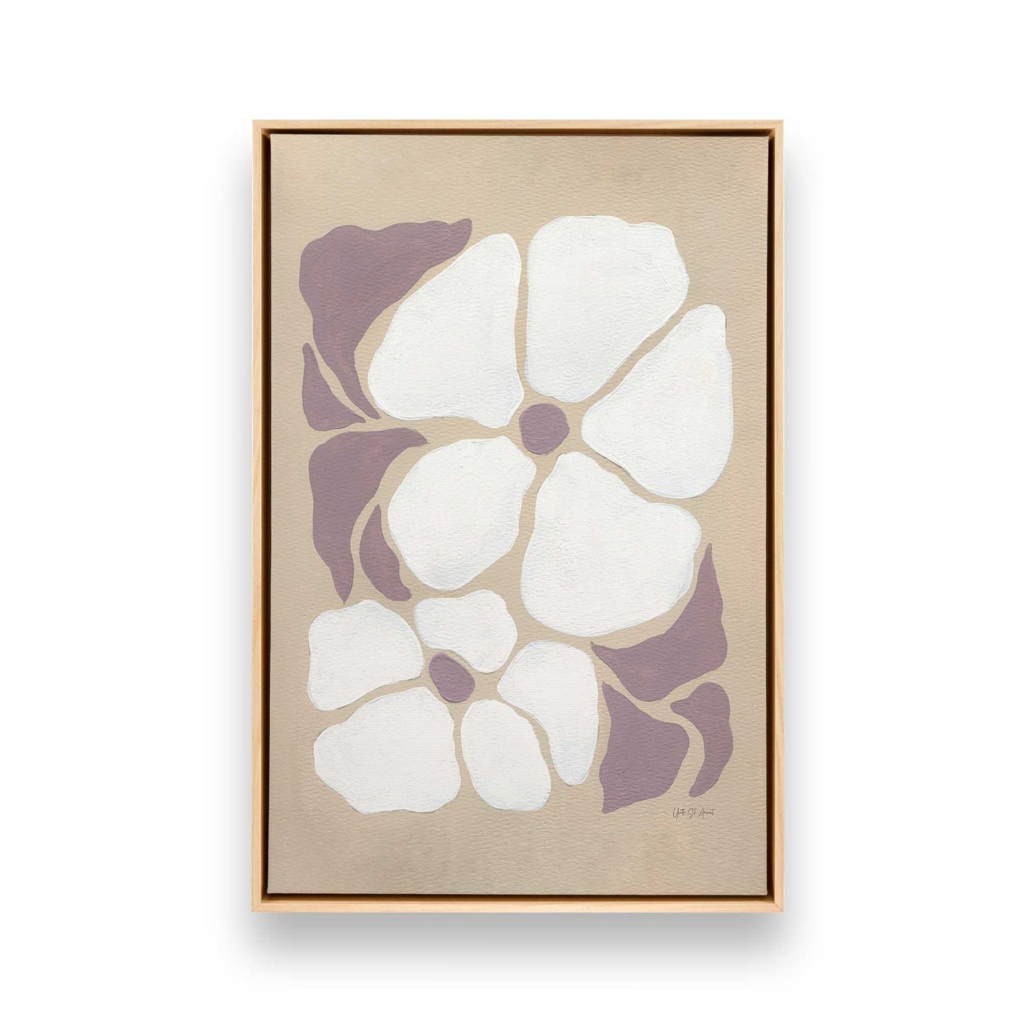 [Color:American Maple], Picture of art in a American Maple frame