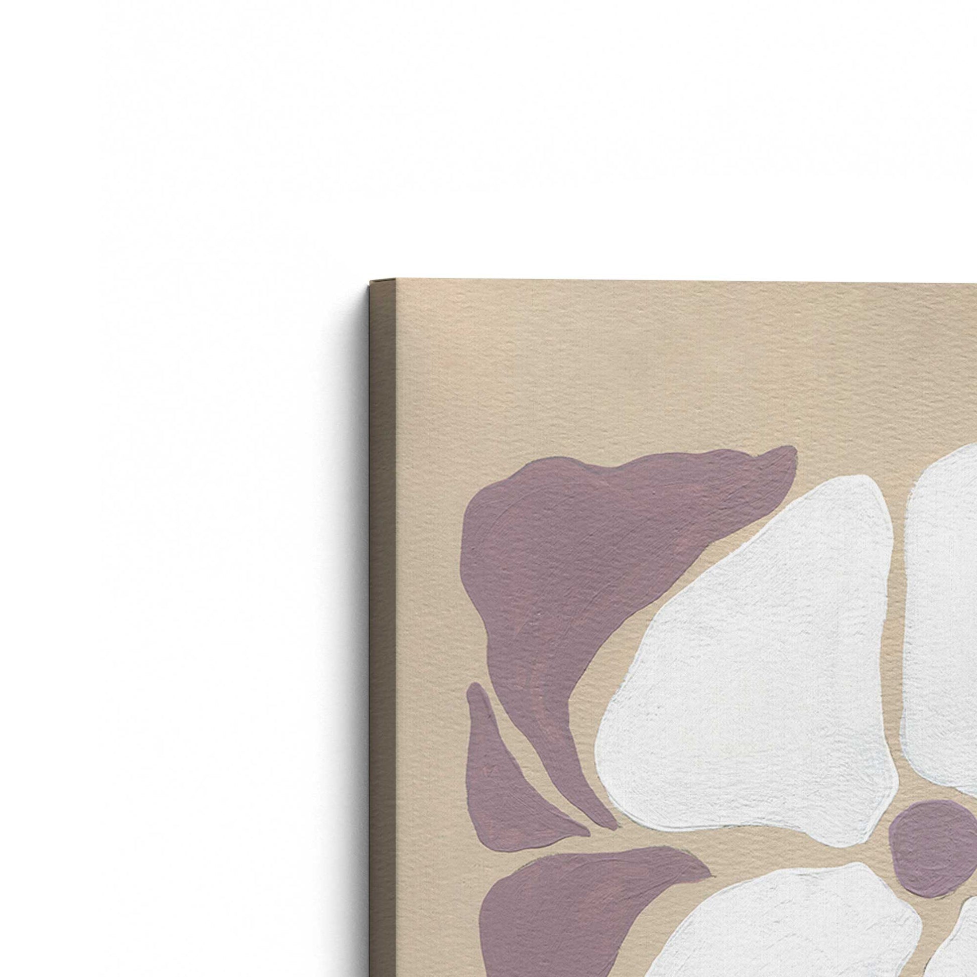 [Color:Stretched Canvas], Picture of the corner of the art