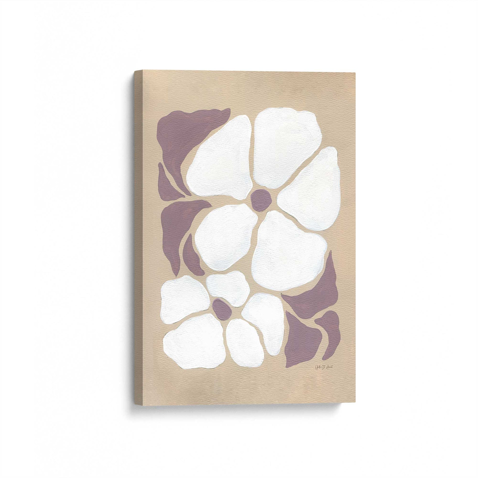 [Color:Stretched Canvas], Picture of art at an angle