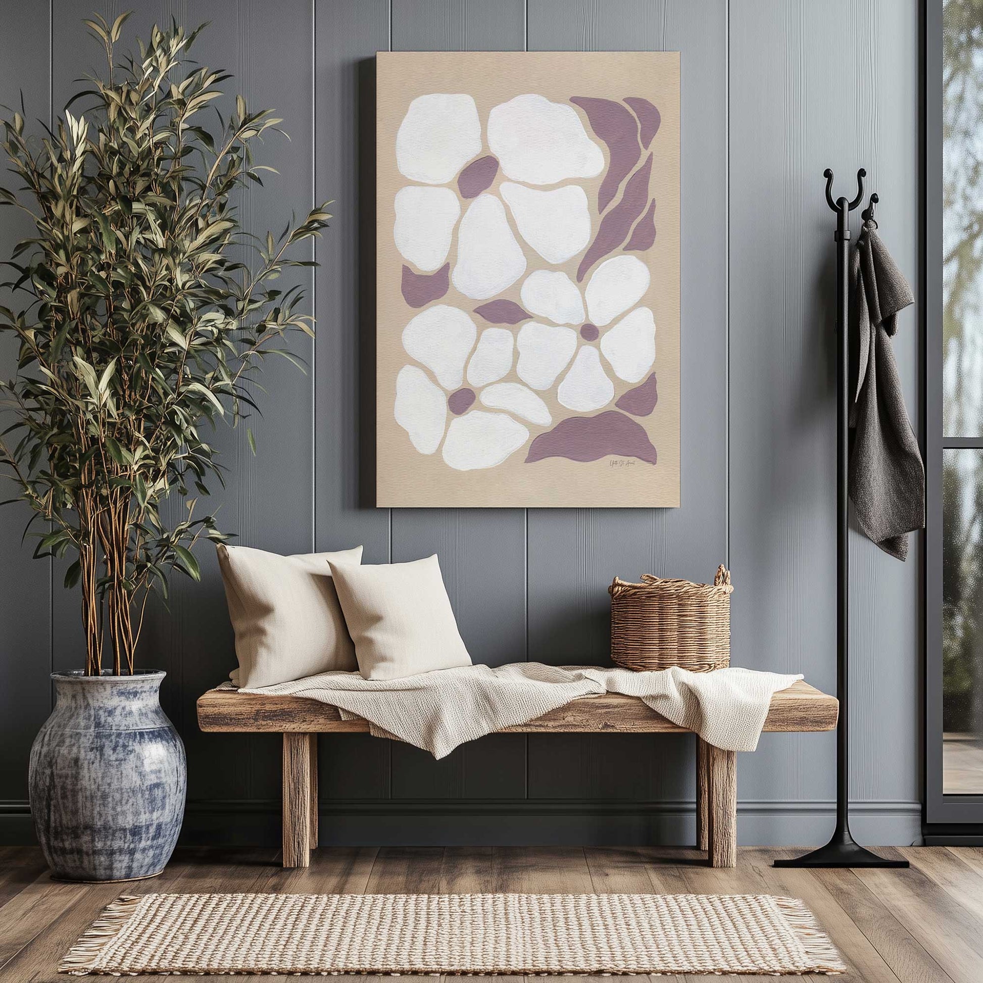 Picture of art in a room