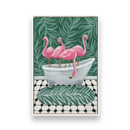 [Color:Opaque White], Picture of art in a White frame