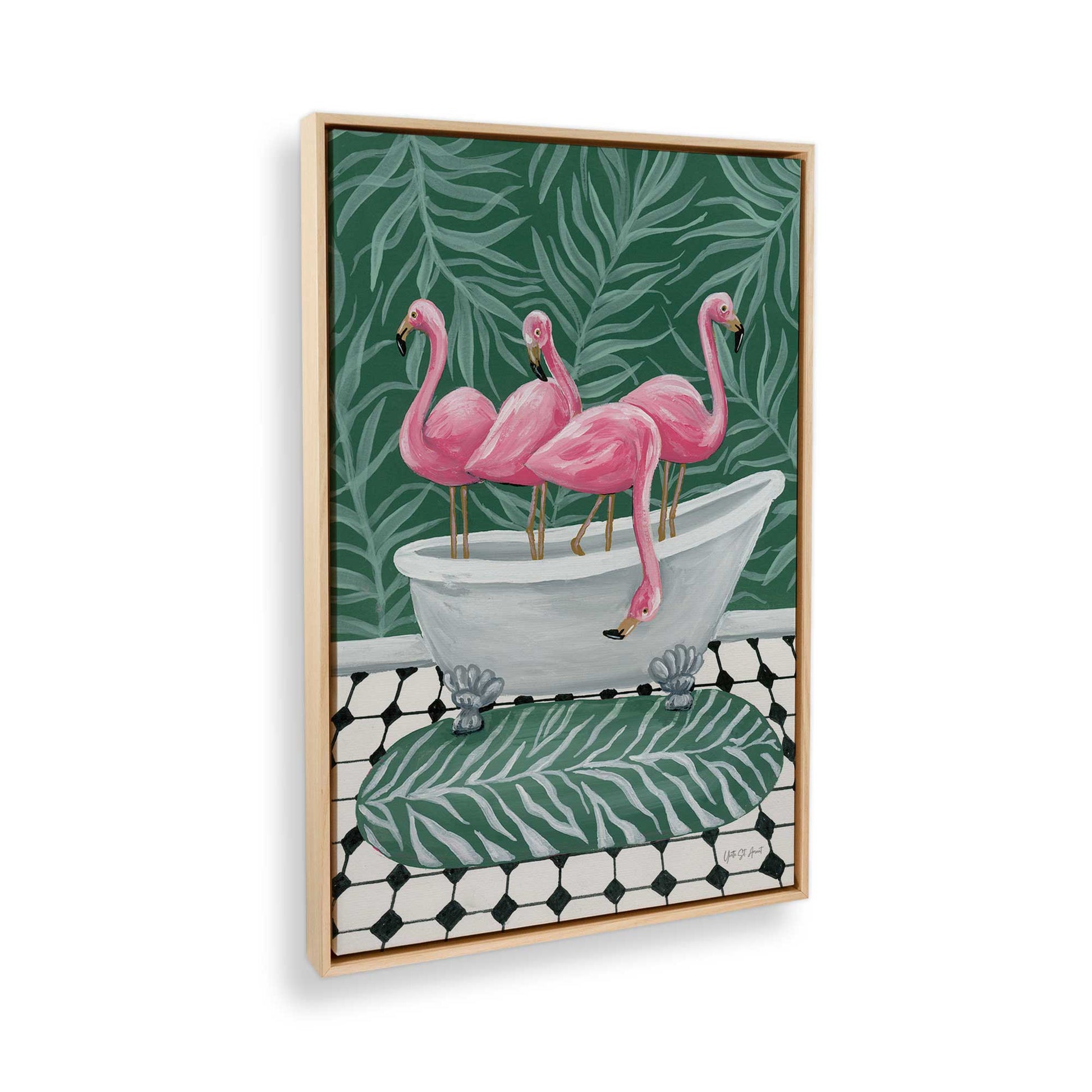 [Color:American Maple], Picture of the corner of the art