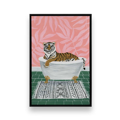 [Color:Satin Black], Picture of art in a Satin Black frame