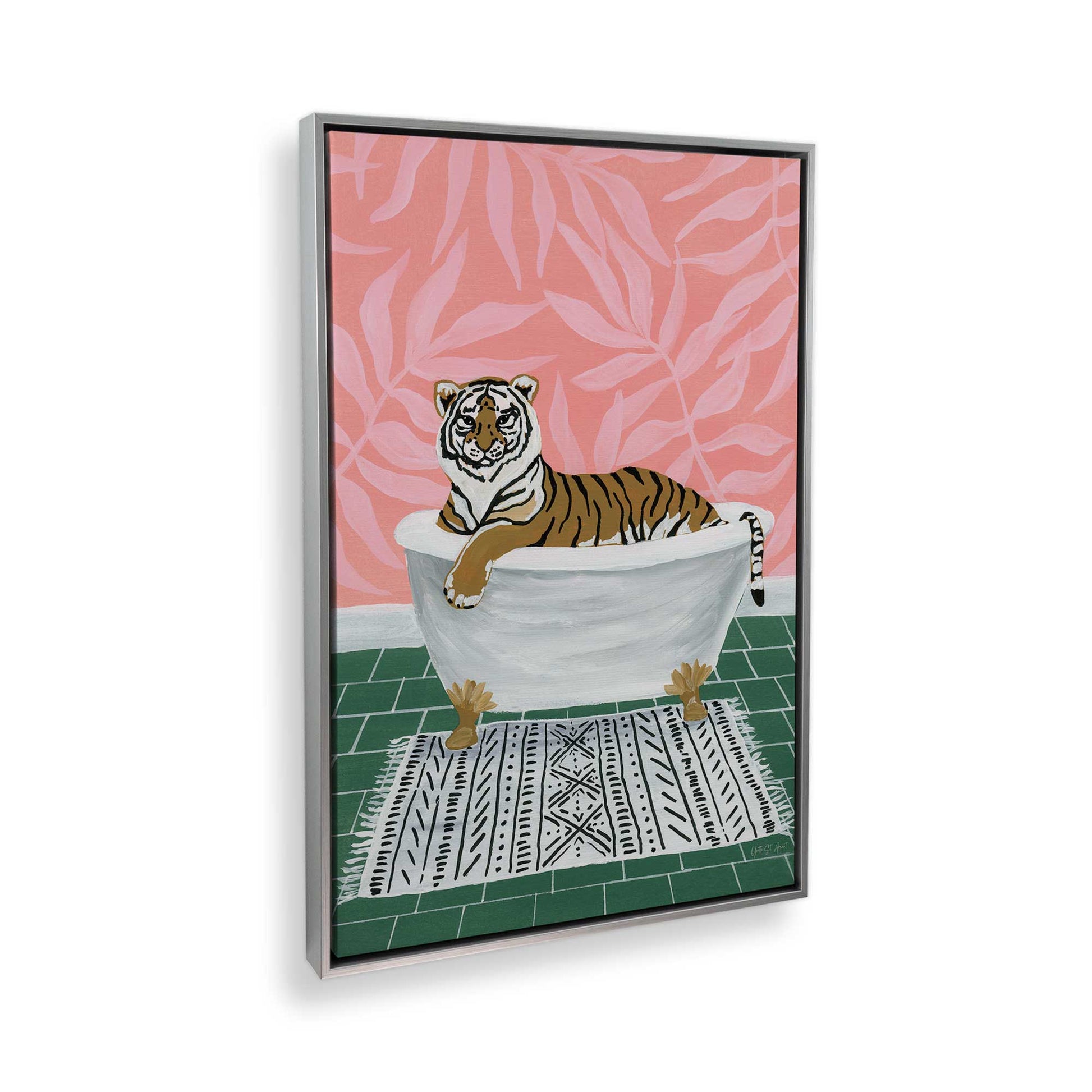 [Color:Polished Chrome], Picture of the corner of the art