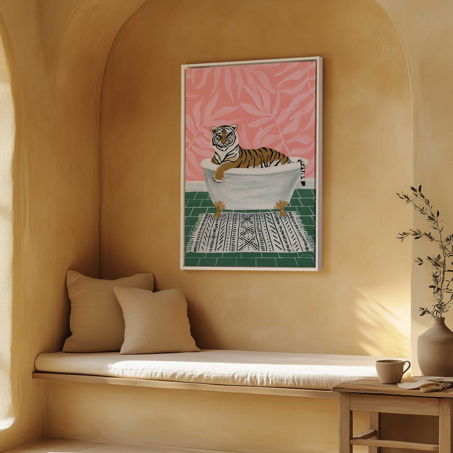 [LIFESTYLE],[SPECIAL], Art in a room