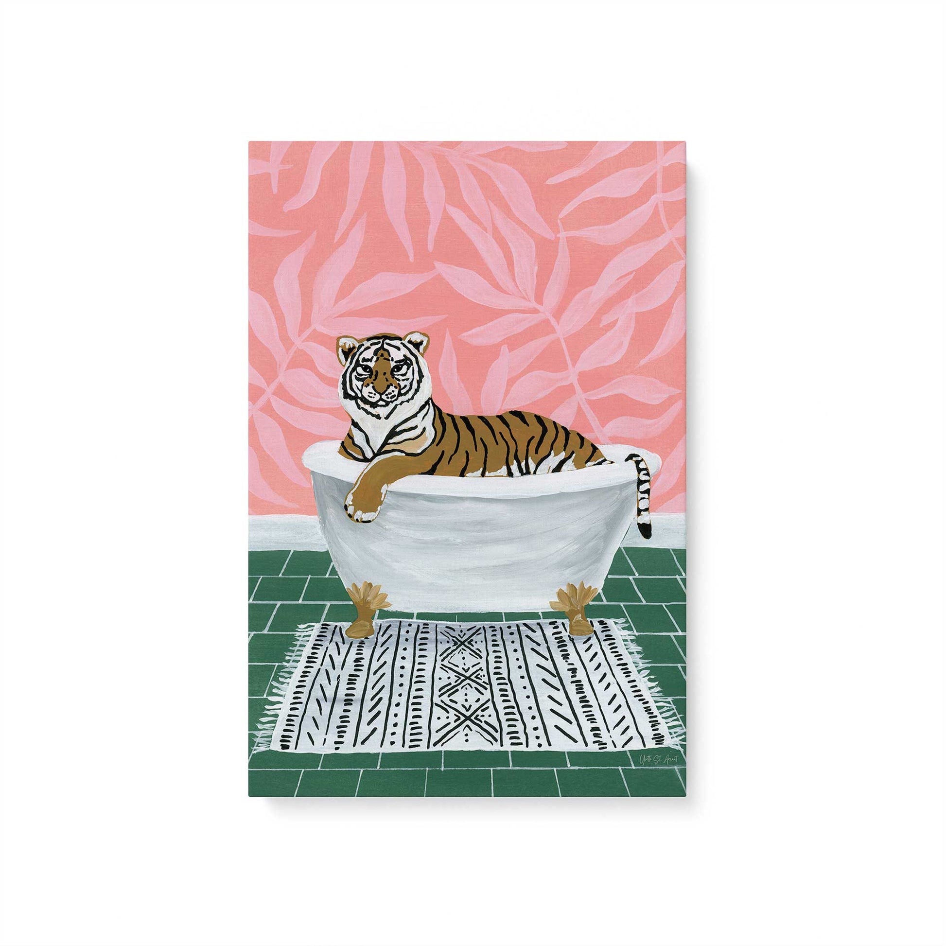 [Color:Stretched Canvas], Picture of art