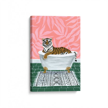 [Color:Stretched Canvas], Picture of art at an angle